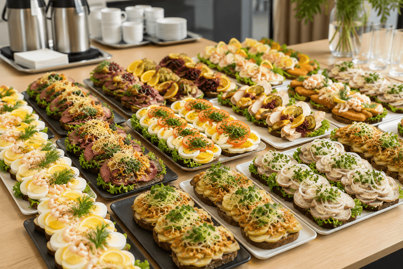 Store Smørrebrød x 10 stk.