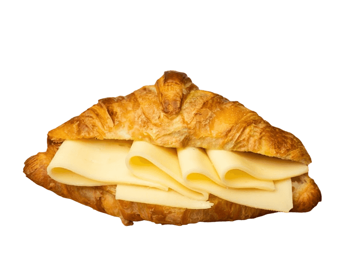 Smørcroissant m. Unika ost