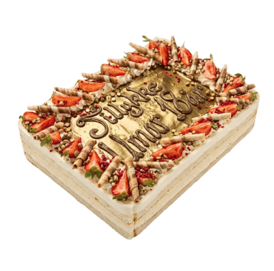 Fødselsdagekage (10 pers. minimum)