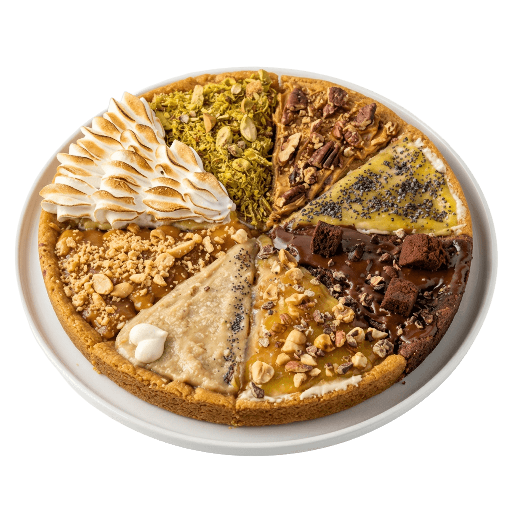 Peanut-chocolate-pistachio-guff 1 stk