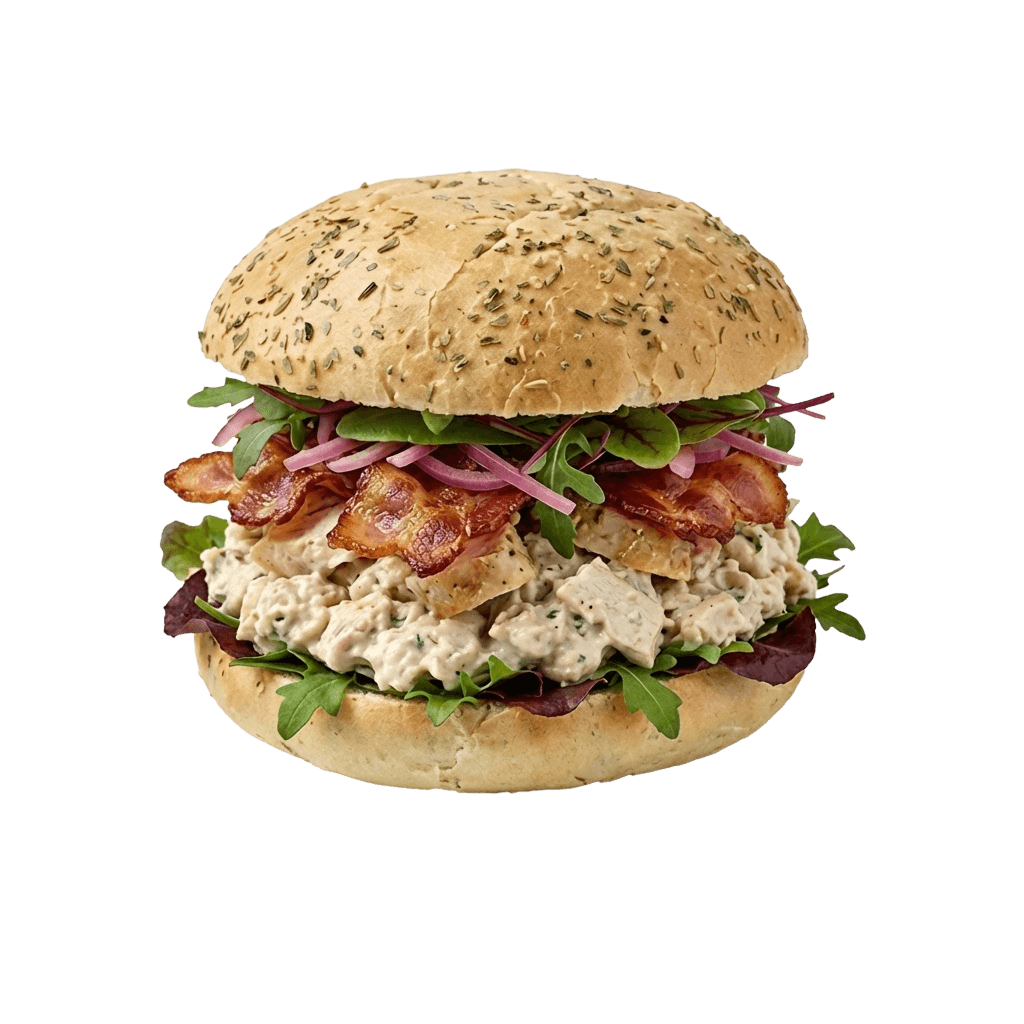 Lille Kyllingesalat/bacon