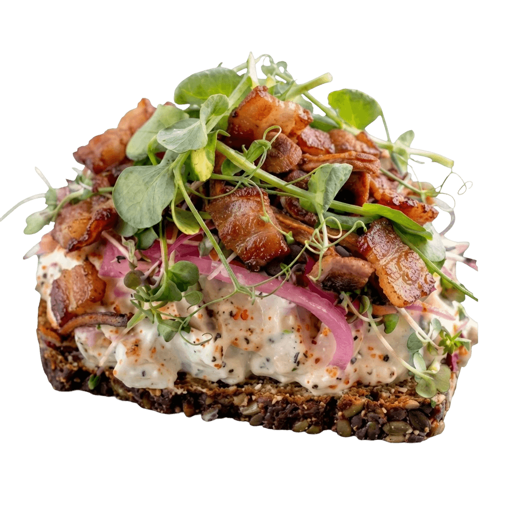 Kyllingesalat med bacon 