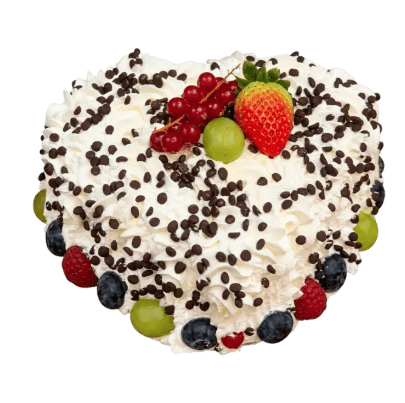 Vaniljekage m. chokoladeknapper