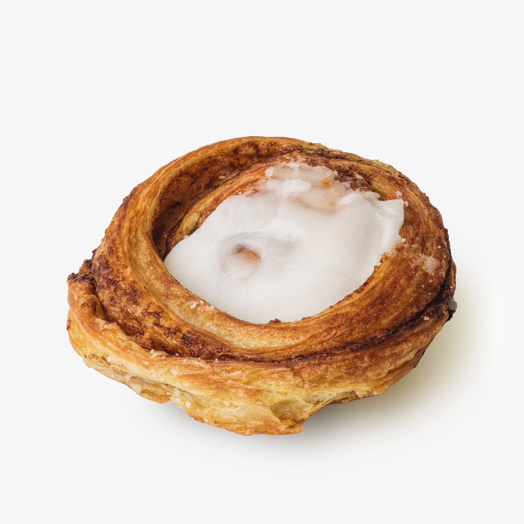 Snegl m. hvid glasur