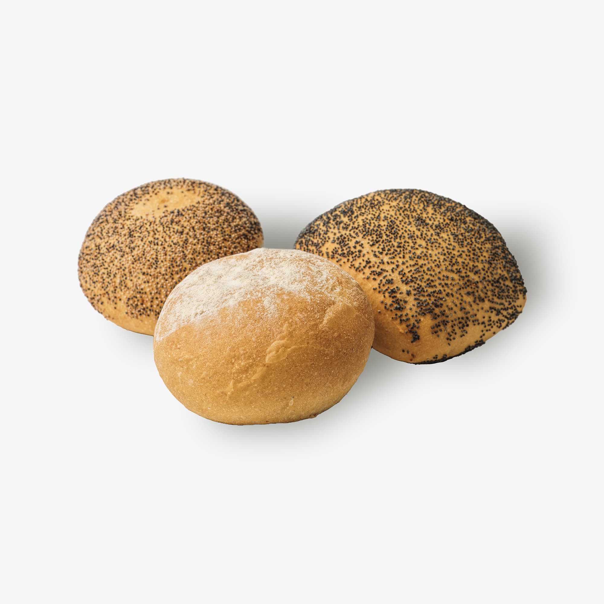 Blandede rundstykker