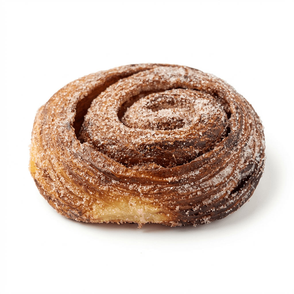 Kanelsnegl m. appelsin