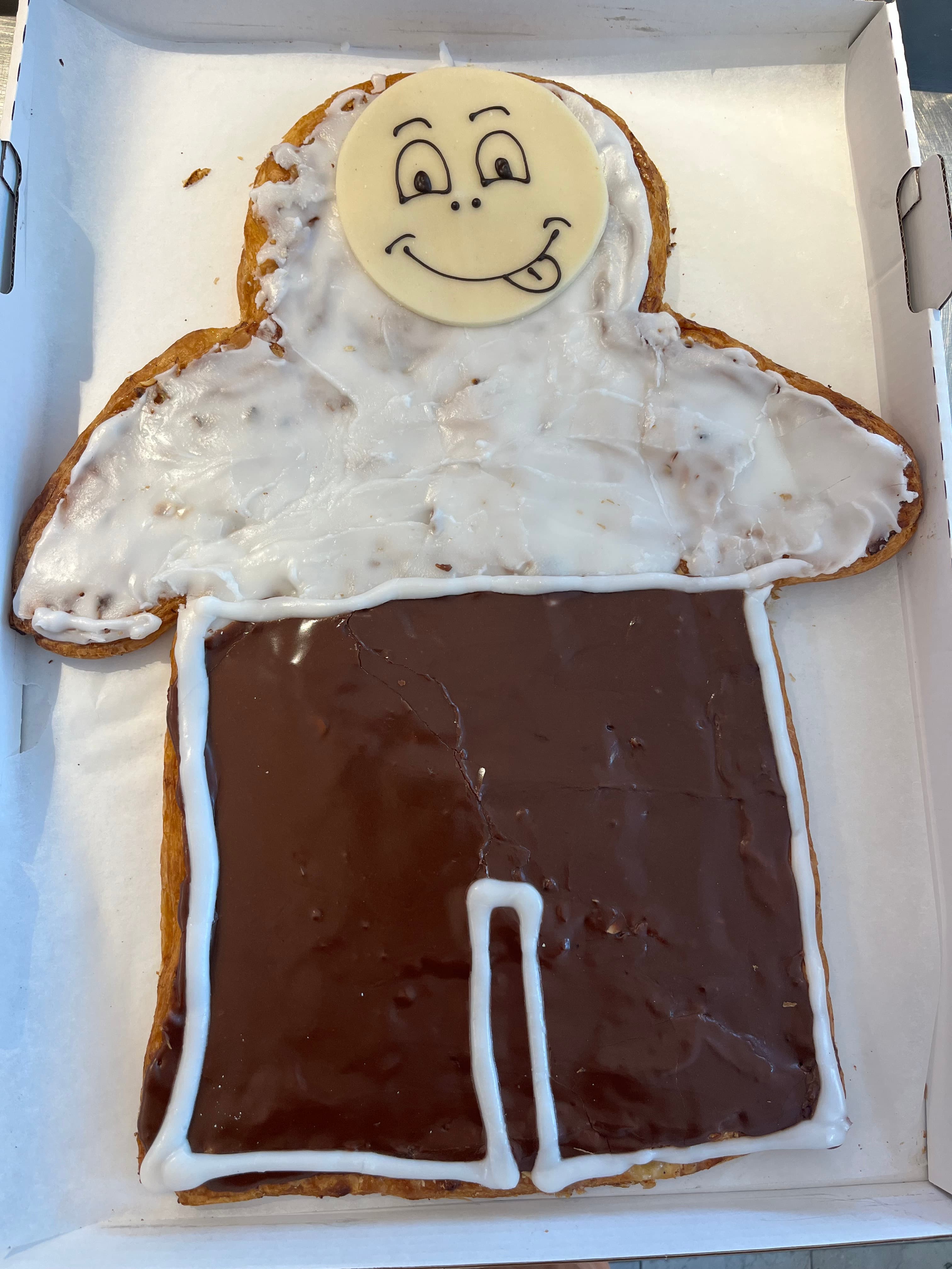 Kagemand (20-25 pers.) i wienerdej u. slik