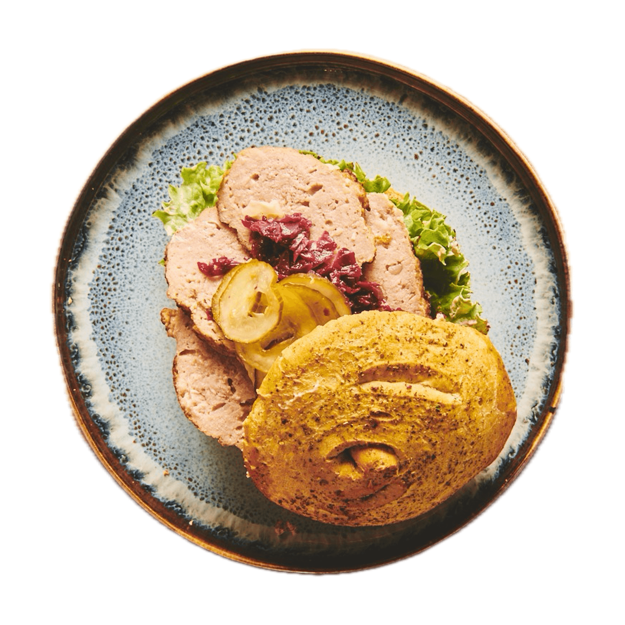 Sandwich m. frikadelle