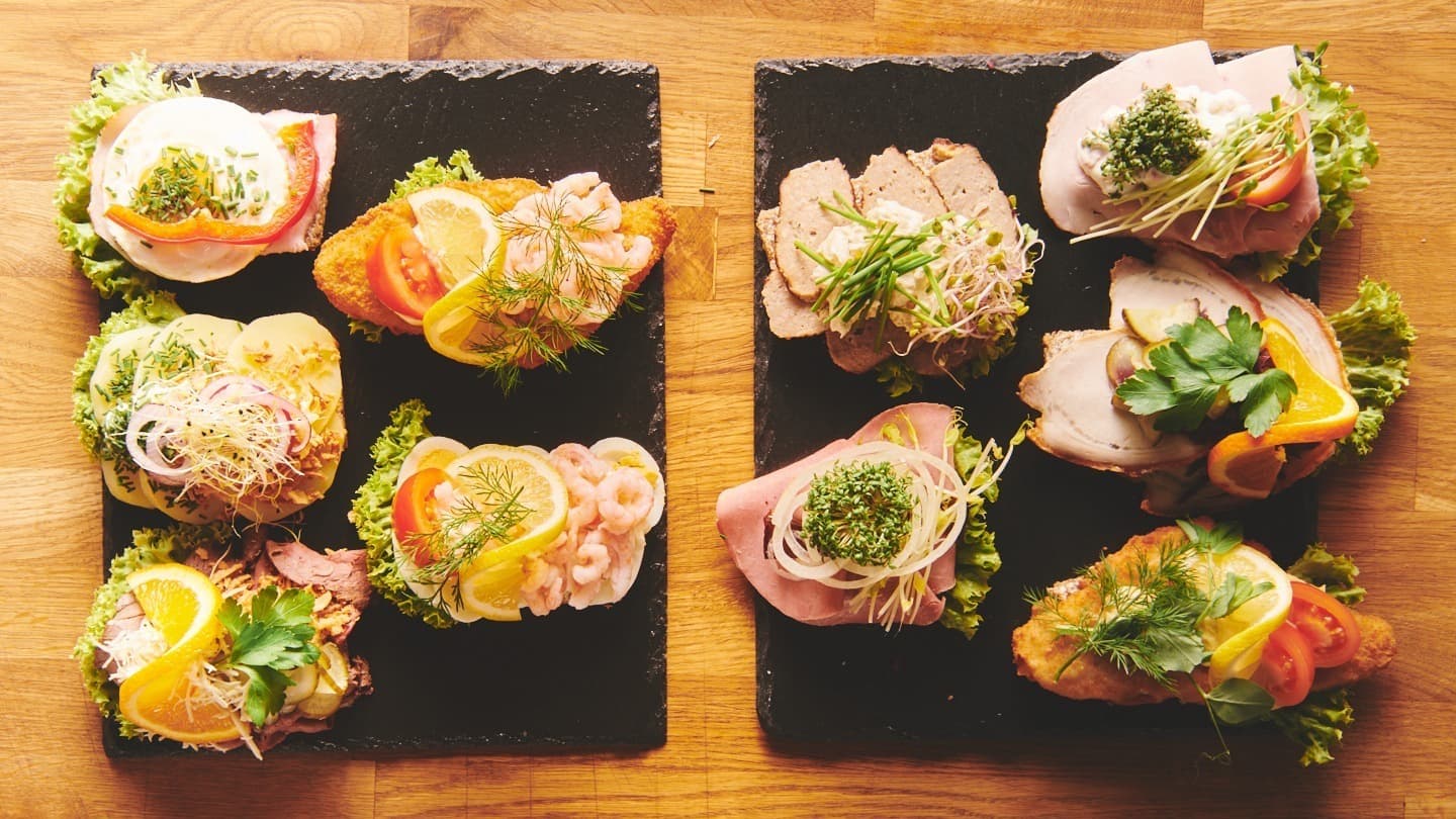 Nord Smørrebrød og Catering -	Niels Frederiksens Alle banner