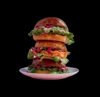 Baryl Burger m. varmrøget laks