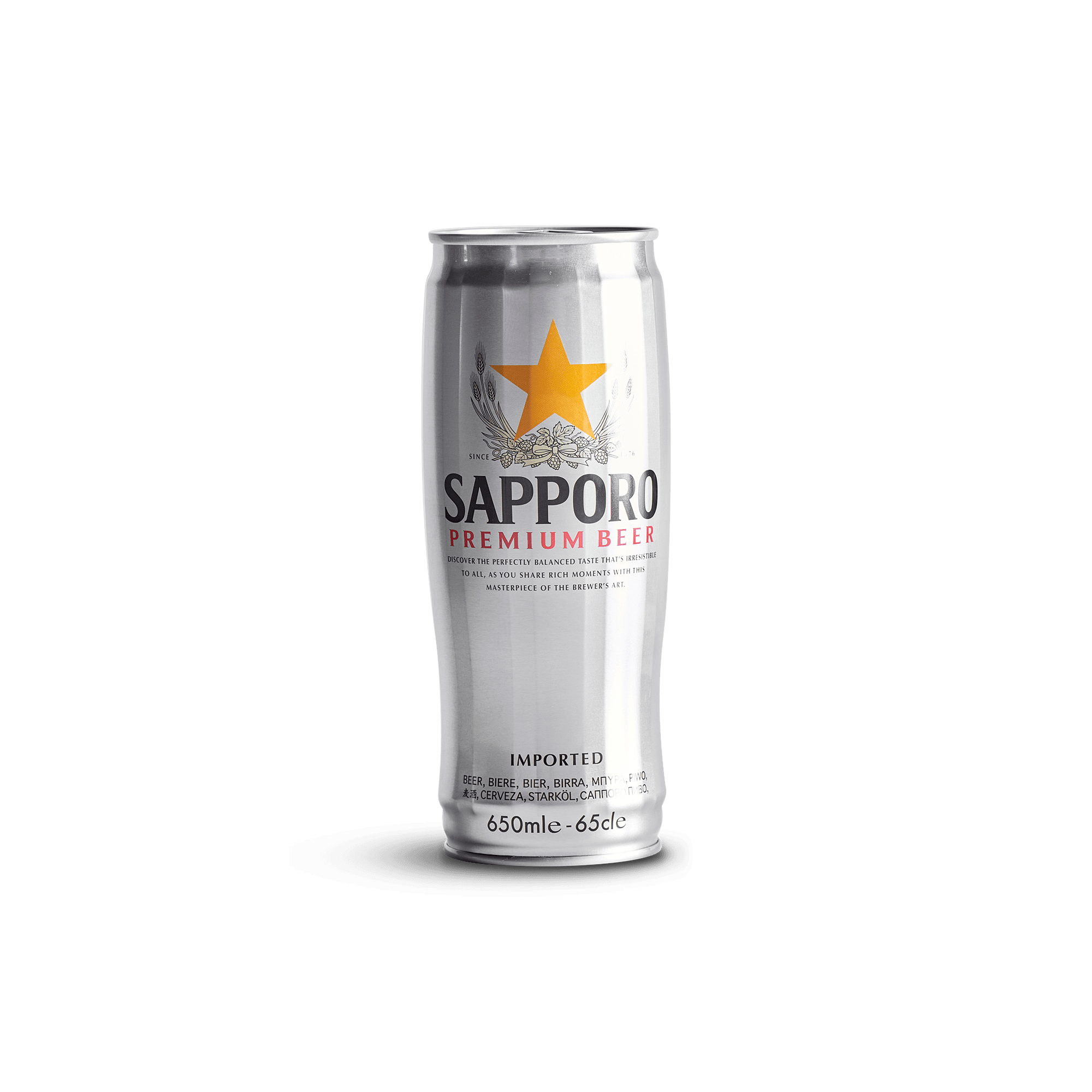 Sapporo 5% 0.65 l